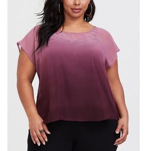 New Torrid Sheer Top